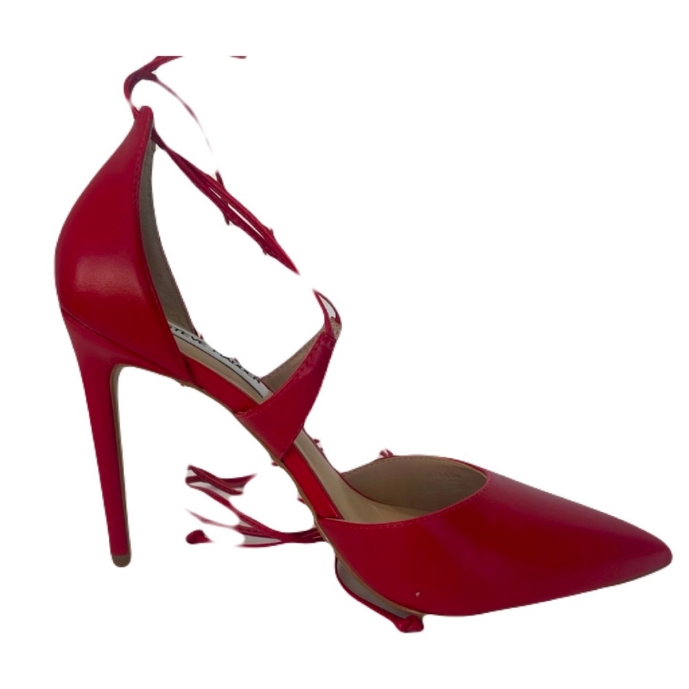 ***NIB***Steve Madden Raela Red Leather Shoes (8.5)